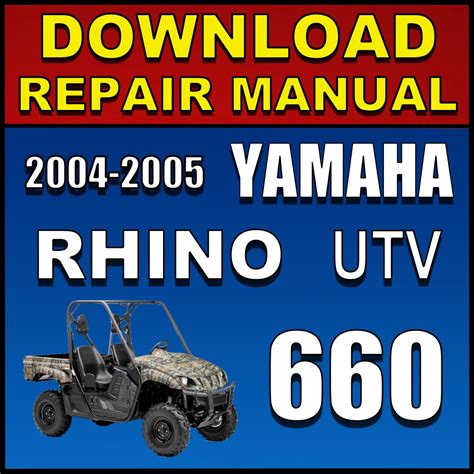 2004 yamaha yxr660fas rhino service reparaturanleitung download herunterladen. - Comunione ecclesiale e strutture di corresponsabilità.