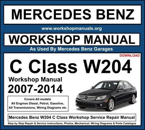Full Download 2004 Mercedes Benz C Class Owners Manual 