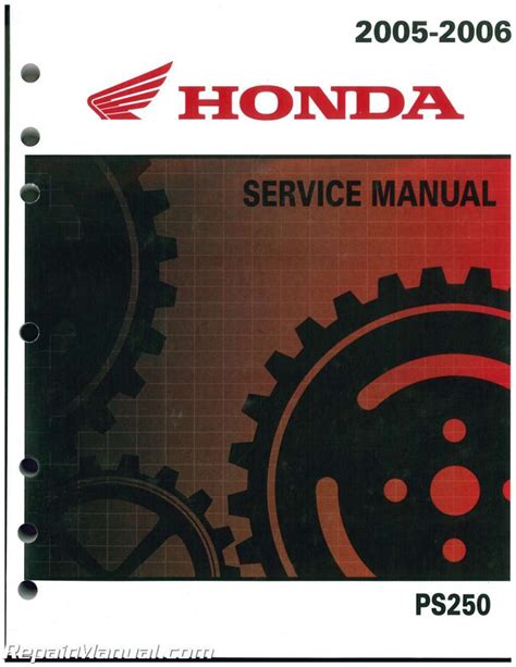 2005 2006 honda ps250 big ruckus service repair shop factory manual oem new. - Handbook of science and technology studies.