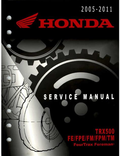 2005 2011 honda fourtrax foreman 500 trx500 fe fpe fm fpm tm atv service repair manual instant. - From play to practice connecting teachers play to childrens learning.