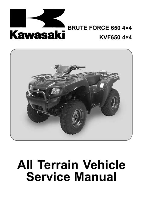 2005 2013 kawasaki brute force 650 kvf 650 4 times 4 service repair manual instant. - In basel lebte ich mit dem totentanz..