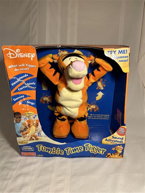 2005 Disney Winnie the Pooh TUMBLE TIME TIGGER Sing Dance …