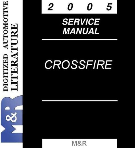 2005 crossfire srt 6 chrysler zh service manual version 6. - An illustrated guide to pruning 3rd edition.