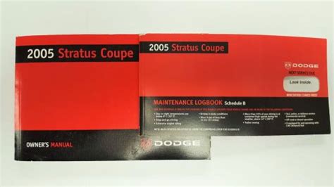 2005 dodge stratus coupe owner manual. - Rover 25 mg zr manuel d'atelier manuel d'utilisation.