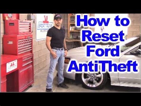 have a 1997 ford taurus in which the anti-theft system will not r