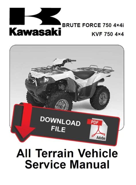 2005 kawasaki brute force 750 service manual. - Scott plastic index tab machine operating manual.