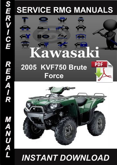 2005 kawasaki kvf750 brute force 750 atv service repair workshop manual. - Dolomito da formação irati como corretivo de acidez dos solos do estado de são paulo.