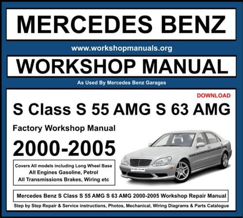 2005 mercedes benz s class s55 amg owners manual. - Guida definitiva alle piscine fuori terra.