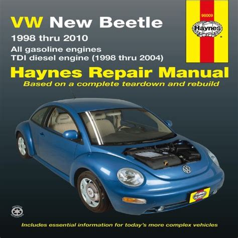 2005 new beetle reparaturanleitung download herunterladen. - La más fiera de las bestias.