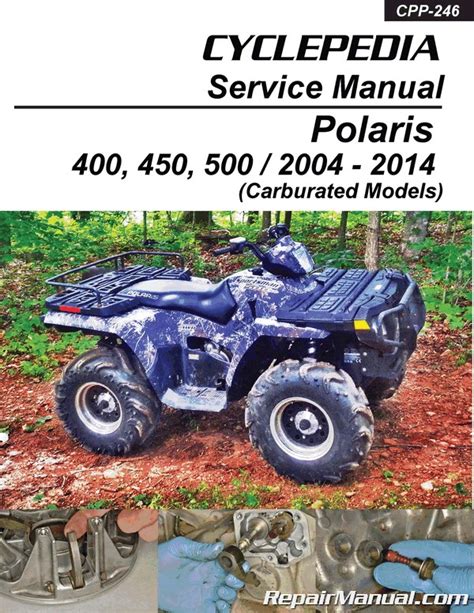 2005 polaris sportsman 400 500 atv service repair manual parts manual package download preview. - Hyundai forklift service manual hdf30 5.