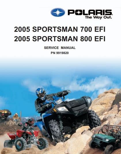 2005 polaris sportsman 700 800 efi service manual download. - 89 buick park avenue service manual.