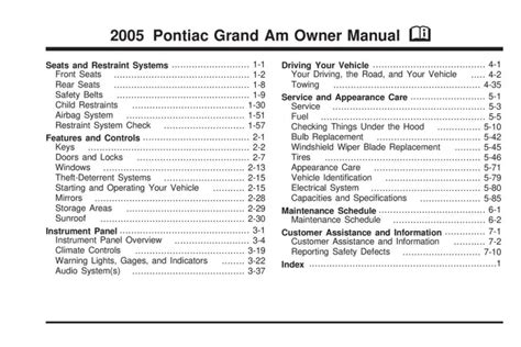 2005 pontiac grand am user manual. - A students guide to numerical methods.