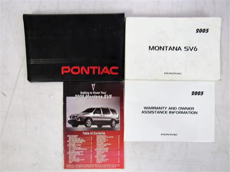 2005 pontiac montana sv6 owners manual. - Comprehensive handbook of drug and alcohol addiction 2nd.