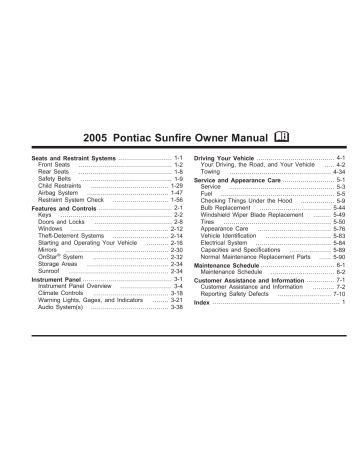 2005 pontiac sunfire owners manual 10471. - A patient s guide to dialysis and transplantation.
