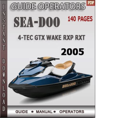 2005 seadoo 4 tec gtx rxp rxt wake workshop manual. - Mazda mx3 v6 workshop repair manual.