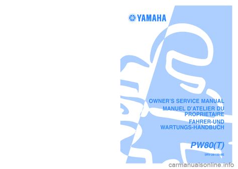 2005 yamaha pw80 t service repair manual. - Apuntes para una pequeña historia de montevideo.