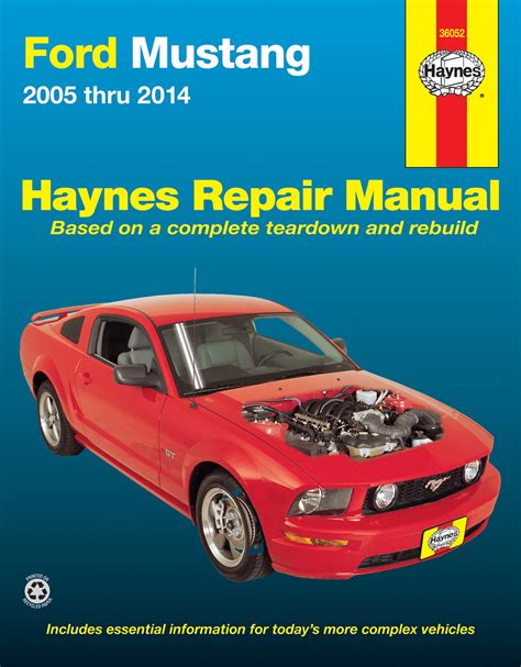 Read Online 2005 2007 Ford Mustang Haynes Repair Manual Rapidshare 