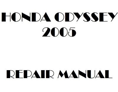 Download 2005 Honda Odyssey Repair Manual 