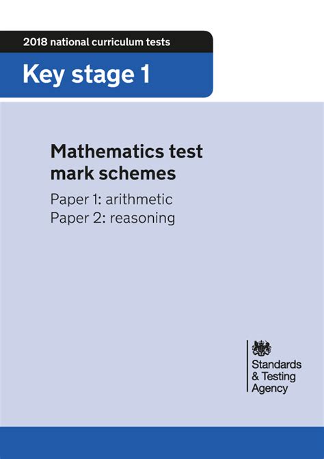 Download 2005 Sat Paper Ks1 Maths Mark Scheme 