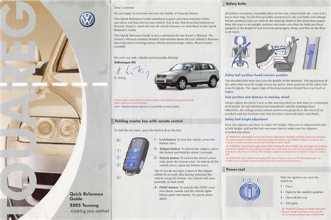 Read Online 2005 Vw Touareg Owners Manual 