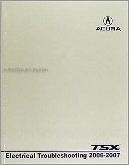 2006 2008 acura tsx electrical troubleshooting manual original. - Sda master guide questions and answers.