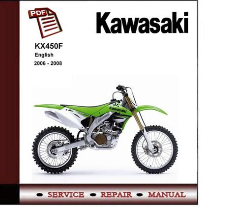 2006 2008 kawasaki kx450f kx450 service repair manual. - Estudio de la filosofia y riqueza de la lengua mexicana.