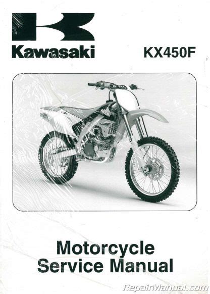 2006 2008 kawasaki kx450f repair service manual motorcycle. - Fahrenheit 451 literatura guía soluciones secundarias respuestas.