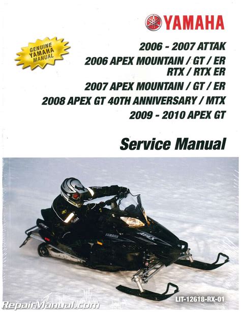 2006 2008 yamaha apex attak rx10 snowmobile service repair workshop manual 2006 2007 2008. - Repair manual for lincoln ranger 250.