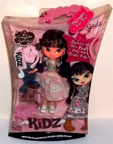 2006 Bratz Kidz Jadepuppe MGA Entertainment 2 komplette Outfits …