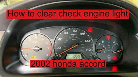 2006 Honda Accord Check Engine Light Codes