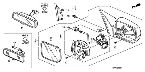 2006 Honda Pilot Mirror Assembly - from $64.99+ - AutoZone.com