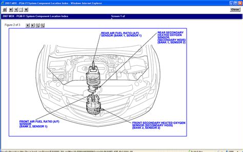2006 acura mdx manuale del sensore di detonazione. - Mercury service manuals for 1998 175 efi.