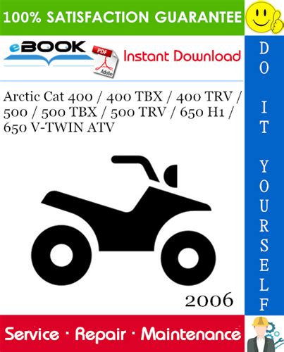 2006 arctic cat 400 500 650 650 v twin atv repair manual. - Miller furnace manual model m1mb 077a bw.