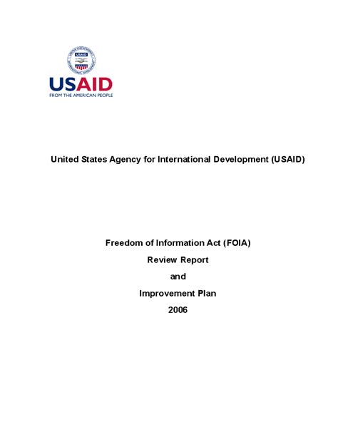 2006 foia report