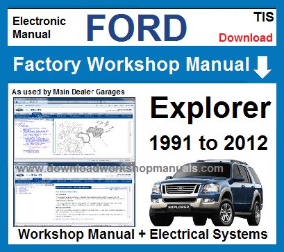 2006 ford explorer workshop service repair manual. - Disassembly and assembly manual cat c15 engine.