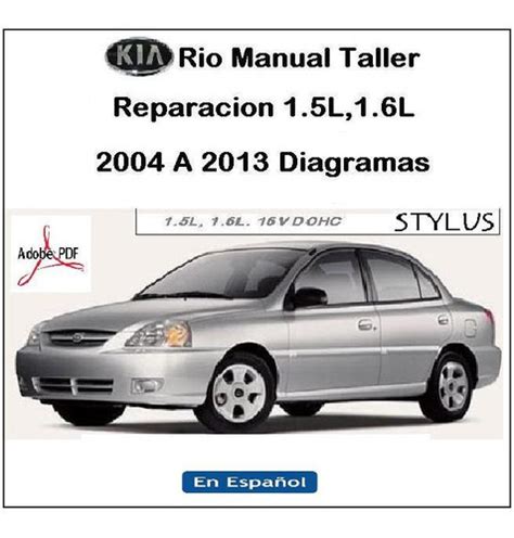 2006 manual de reparacion kia rio. - Manual de reparación de transmisión a4bf3.