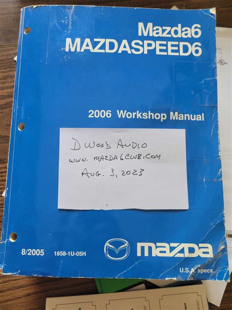 2006 mazda6 mazdaspeed6 workshop manual download. - Coleman powermate pulse series 1850 manual.