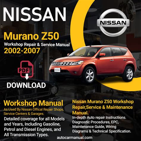 2006 murano z50 service and repair manual. - Peugeot 50 125 jet force service repair manual.