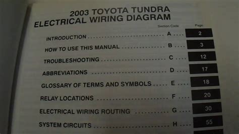2006 toyota tundra wiring diagram manual original. - Manual for sorvall rc 5c plus.