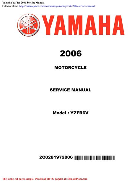 2006 yamaha yzf r6 service manual. - Sadako y las mil grullas de papel.