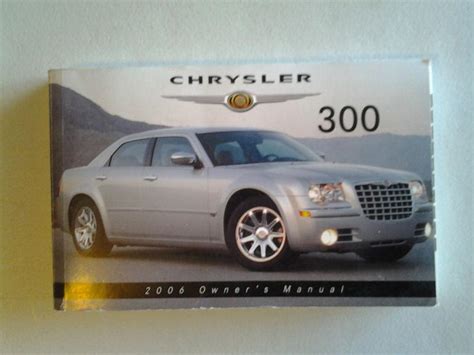 Full Download 2006 Chrysler 300 Owners Manual 