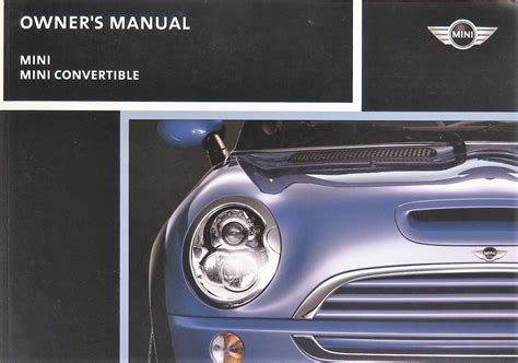 Read Online 2006 Mini Convertible User Guide 