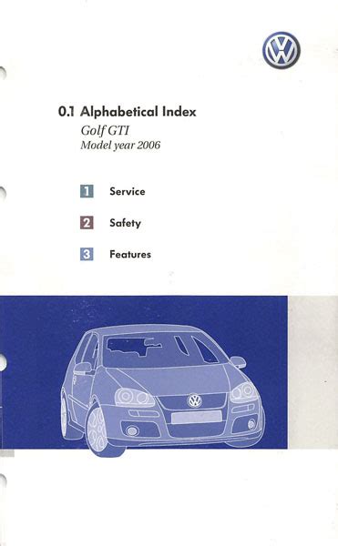 Full Download 2006 Volkswagen Gti Owners Manual 