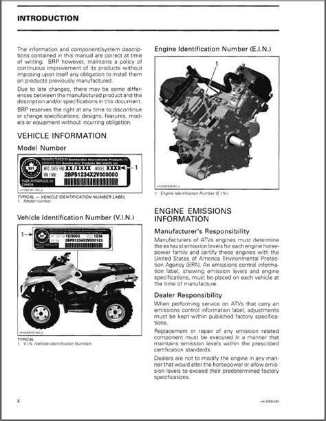 2007 2008 canam outlander renegade atv repair manual. - Manual de taller peugeot 106 sport.