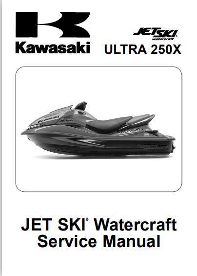 2007 2008 kawasaki ultra 250x jetski repair manual. - Daisy bb gun repair manual model 104.