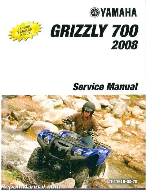 2007 2008 yamaha yfm7fgpw grizzly700 atv workshop repair service manual free preview. - Free 2009 yamaha grizzly 700 owners manual.