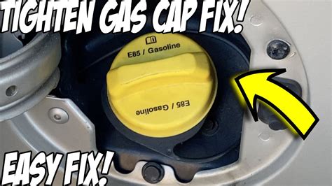 2007 Honda Ridgeline tighten fuel cap on And cap is tight…