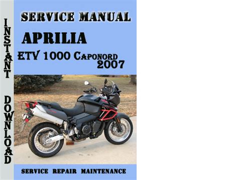 2007 aprilia etv1000 caponord workshop service repair manual. - Bio ch 17 study guide answers.