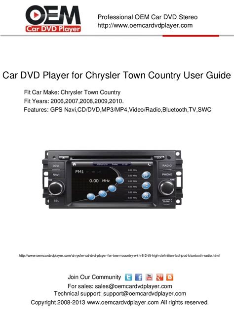 2007 chrysler town and country navigation user guide. - Vespa gs gran sport scooter factory service repair manual.