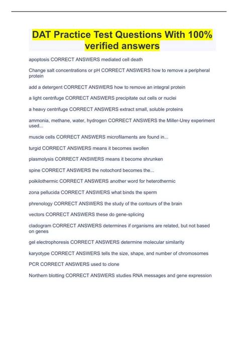 2007 dat practice test.  The tutorial provides some sample items and information on...